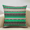 Axyaa Geometric Aztec Boho 45x45cm Linen Pillowcase for Home Sofa Decor