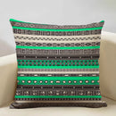 Axyaa Geometric Aztec Boho 45x45cm Linen Pillowcase for Home Sofa Decor