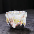 Axyaa Yamagata Ceramic Teacups Set - Handmade Retro Kung Fu Tea Accessories