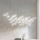 Axyaa Crystal Chandelier Dining Room Ceiling Light Indoor Lighting