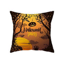 Axyaa Halloween Scarecrow Pattern Pillowcase for Office, Living Room, Sofa, Car.