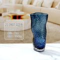 Axyaa Glass Vase: Desktop Art Flower Utensils Vase, Modern Ornament for Home Decor