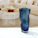 Axyaa Glass Vase: Desktop Art Flower Utensils Vase, Modern Ornament for Home Decor