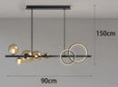 Axyaa Modern Stair Chandelier for Stylish Interior Lighting in Living Room