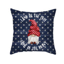 Axyaa LOVE USA Patriotic Letters Decorative Cushion Cover - Cartoon Style Home Decor Pillowcase