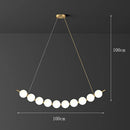 Axyaa Modern Pendant Lights LED Chandelier Indoor Ceiling Lamp Dining Room Lighting