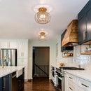 Axyaa Crystal Pendant Ceiling Light: Modern Simple Chandeliers for Home Decor