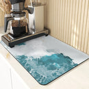 Silicone Plant Pattern Table Mat for Kitchen - Axyaa Landscape Style Decor