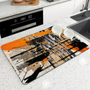 Axyaa Geometric Lines Drain Pad for Kitchen and Bathroom