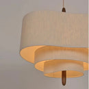 Axyaa Wabi Sabi Cloth Pendant LED Ceiling Light - Japan Style Chandelier