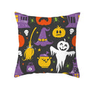 Axyaa Horror Pattern Polyester Pillowcase for Home Festival Decor