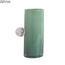Axyaa Gradient Color Glass Ball Vase for Cute Floral Arrangement