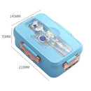 Axyaa Kids Leakproof Bento Lunch Box with Compartments