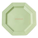 Axyaa 11-Inch Ceramic Plate Breakfast Plate Cream Wind Dessert Pastry Plate
