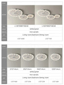 Axyaa Leaf Design Smart Ceiling Chandelier Light for Living Room, Bedroom, Kitchen