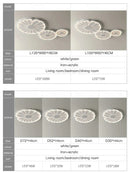 Axyaa Leaf Design LED Ceiling Chandelier for Living Room Bedroom Kitchen Study