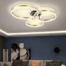 Axyaa LED Ceiling Light: Modern, Eye Protection for Living Room and Bedroom