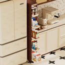 Axyaa Vintage Slim Storage Cart with Drawers for Kitchen/Bathroom/Living Room