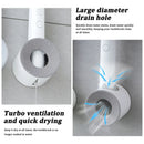 Axyaa Toothbrush Holder Wall Mounted Shower Caddy Organizer