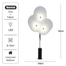 Axyaa Clover Art Floor Lamp for Bedroom and Living Room Decor