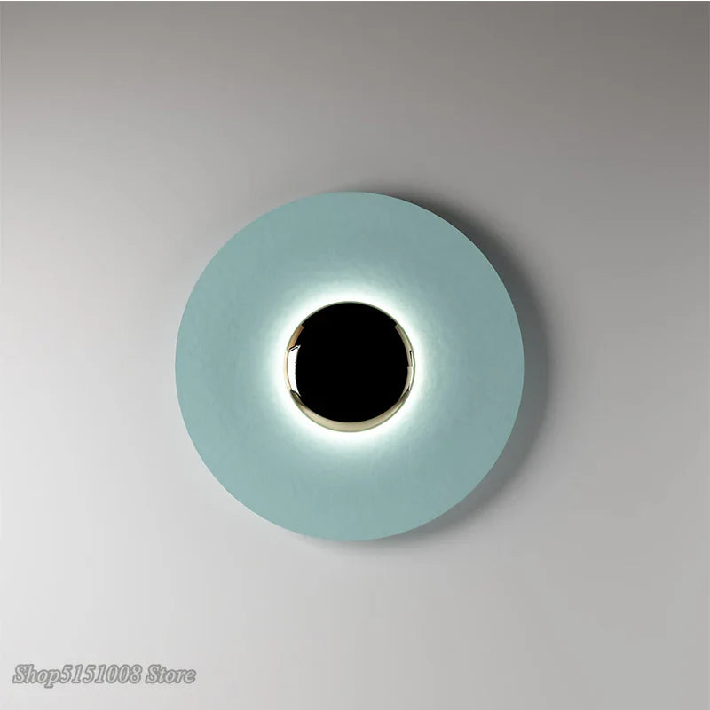 Axyaa Modern UFO Wall Sconce for Bedroom Restaurant Decor