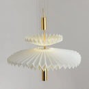 Axyaa Modern Pleated Chandelier for Restaurant & Bar Counters