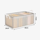 PVC Clear Storage Box with Steel Frames and Reinforced Handles by Axyaa
