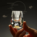 Axya 15ml Diamond Crystal Liquor Shot Glass Set for Wine, Whiskey, Brandy, Tea