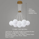 Axyaa Moon Ceiling Chandelier: Modern Indoor Lighting for Home Decor