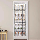 Axyaa Mesh Wall Hanging Shoe Organizer Closet Storage Rack Bedroom Organizers