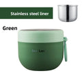 Axyaa Stainless Steel Thermal Soup Cup with Spoon Lunch Box
