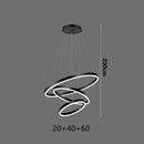 Axyaa Modern LED Pendant Light for Living Room and Dining Room