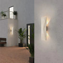 Axyaa LED Strip Stone Wall Lights Outdoor Waterproof Wall Lamp Fixtures