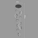 Axyaa Nordic Luxury LED Chandelier for Dining Room, Living Room, and Stairs
