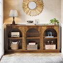 Axyaa Farmhouse 3-Tier Console Table, 63-Inch Long Entryway Sofa Table