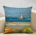 Axyaa Linen Pillow Case 45x45cm for Home Decor and Relaxation