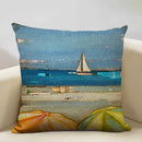 Axyaa Linen Pillow Case 45x45cm for Home Decor and Relaxation