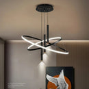Axyaa Nordic LED Chandeliers for Home Decor and Indoor Lighting