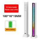 Axyaa RGB LED Music Sound Control Strip Light for Bar Car Room TV Gaming