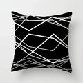 Axyaa Geometric Cushion Cover Square Pillowcase Home Car Decor 45*45cm