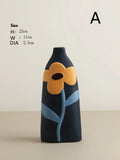 Nordic Morandi Ceramic Vase - Axyaa Brand
