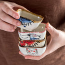 Axya Ceramic Dipping Dish for Soy Sauce, Vinegar, Home Seasoning