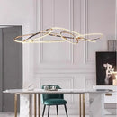 Axyaa Modern Chandelier Pendant Lamp - Indoor Lighting for Dining Room