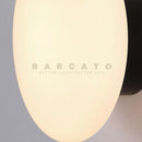 Axyaa Nordic Pebble Glass Designer LED Wall Lamp