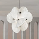 Axyaa Nordic Fabric Chandelier for Stylish Living Spaces