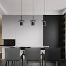 Axyaa Modern LED Staircase Chandeliers for Living Room, Indoor Hanging Pendant Light