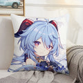 Axyaa Decorative Pillow Covers for Sofa Cushions - Genshin Impact Inspired Home Decor