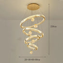 Axyaa Modern Pendant Light Indoor LED Chandelier Ceiling Lamp Dining Room Decoration
