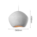 Axyaa Wabi Sabi Pendant Lamp: Creative Nordic Style for Home, Restaurant, and Bar.