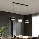 Axyaa Luxury Glass Strip Pendant Lights - Single & Triple Head Bar Suspension Lamp
